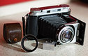 voigtländer bessa II s objektívom Color Heliar 105/3.5