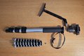 Monopod Manfrotto 680 + opierka + Gorillapod + guľová hlava