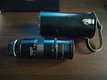Teleobjektív Pentacon 4/200 s redukciou na Nikon bajonet