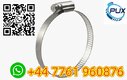Custom size letter hose clamp
