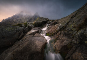 Ráno v Malej Studenej doline
