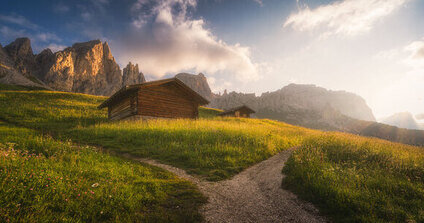 Ráno v Dolomitoch