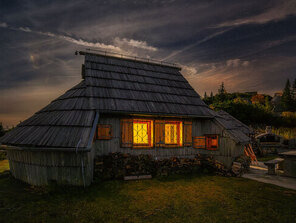 nočná Velika Planina