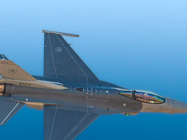 F-16 Falcon fly-by