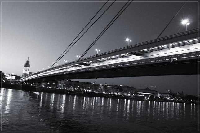 Nový most- Bratislava night