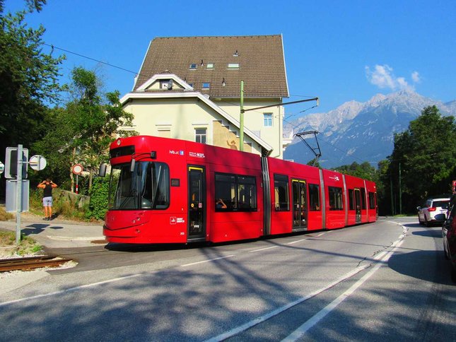 Tramvaj z Innsbrucku