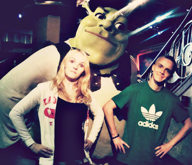 Michelle, Denis & Shrek