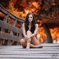 Woman in Fire