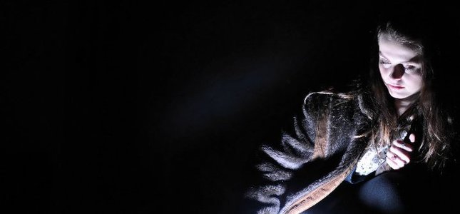 In the dark