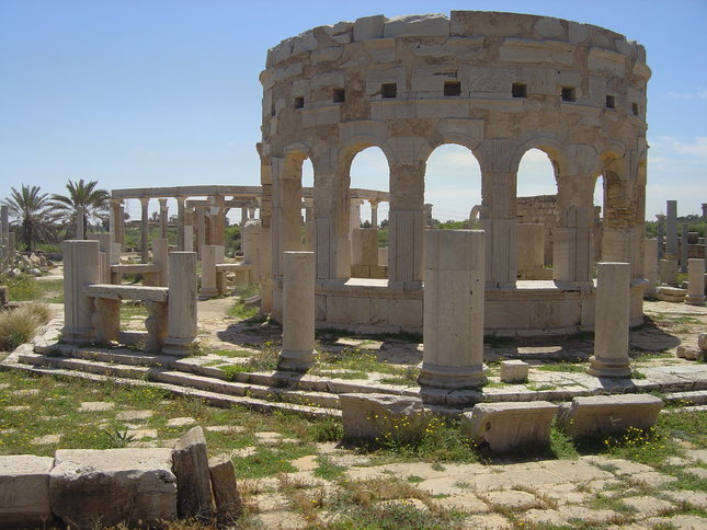 The Picture is Leptis Magna in Libya.