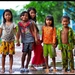 Deti po dazdi v Kambodzi