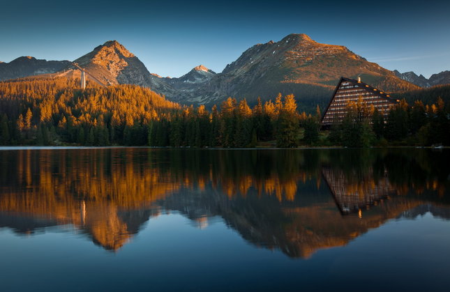 Jesenné Štrbské pleso