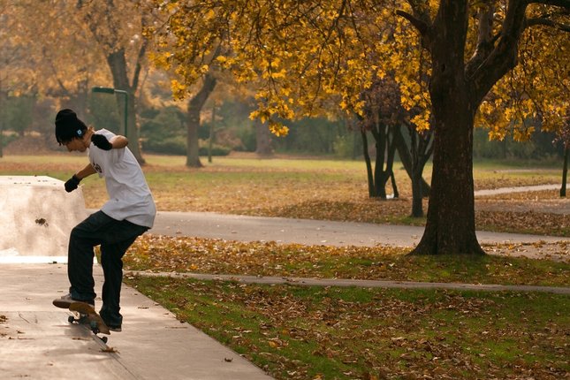 Jesenný skateboarding I.