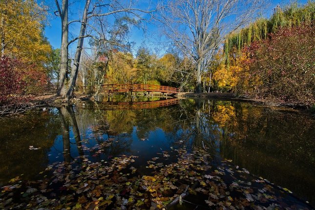 Jesenný park