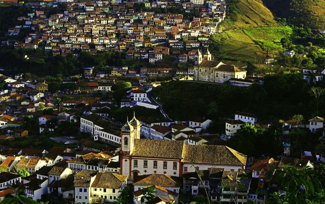 Ouro Preto - čierne zlato - portugalské koloniálne mesto