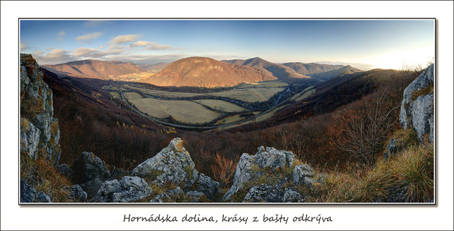 Hornádska dolina... Panoráma zložená z celkovo 18-tich fotografi