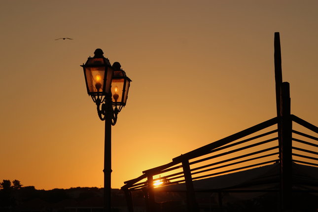 Jadranský západ slnka