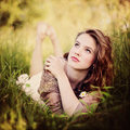 in the grass