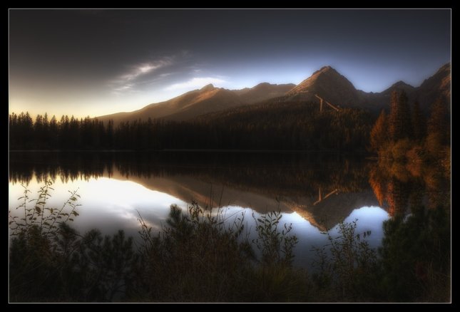 Tatranske zrkadlenie..
