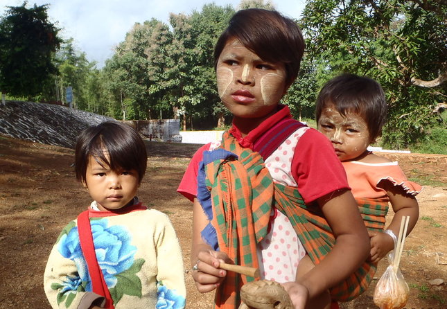 barmské děti