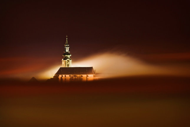 takmer zahalené mesto