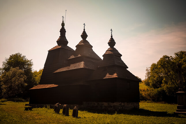 Drevený kostolík