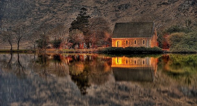 Church on the island