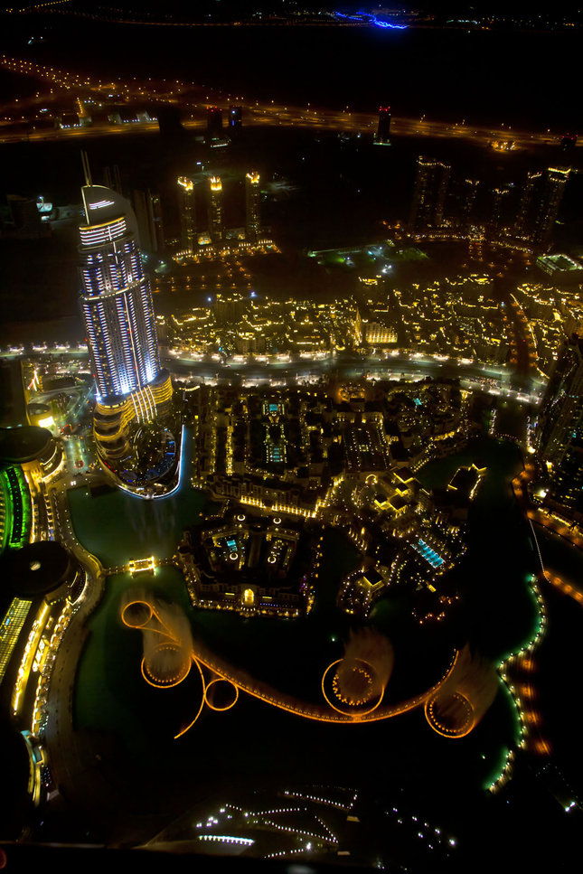 Dubai z Burj Kalifa II