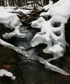 Ice water fall