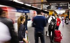 metro na Châtelet-les-Halles