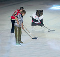 Medveď hokejista