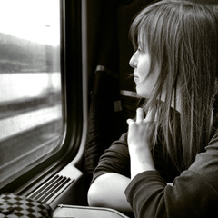 ...looking out from the window..