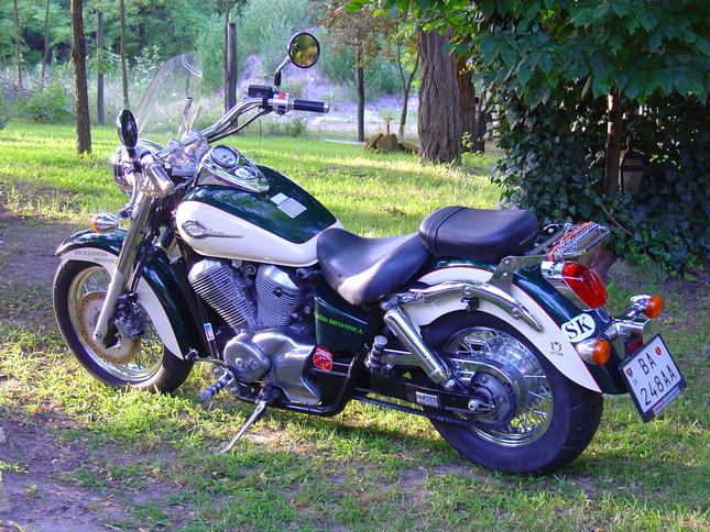 Honda v zahrade Szeged