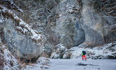 Putovanie zamrznutým Hornádom