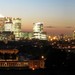 London dusk, panorama