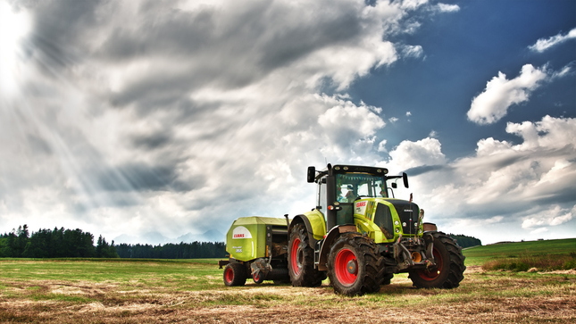 Round baler