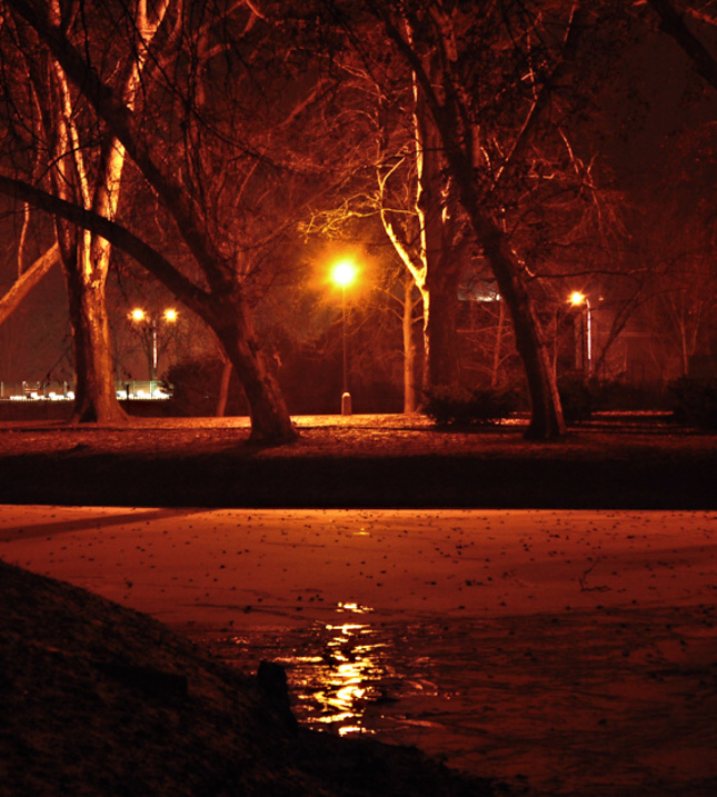 frozen lake