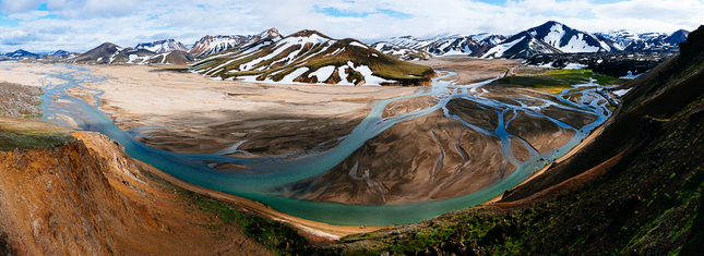 Panoráma Landmannalaugar