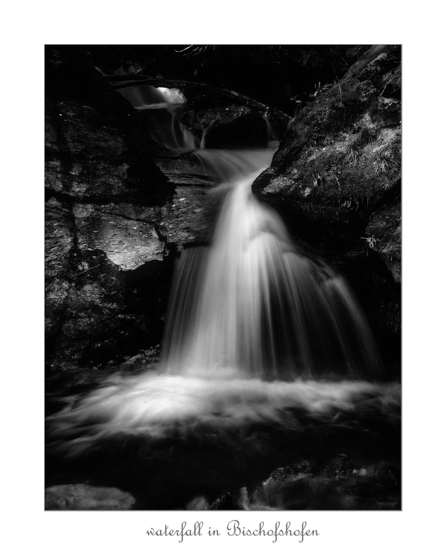 waterfall in Bischofshofen