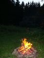 Podvecerny ohnik..