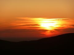 Sunset on Croatia coast