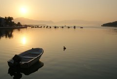 výchd slnka v Trogire