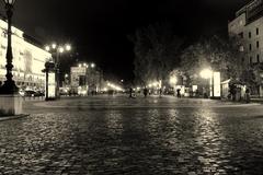 nočná Bratislava