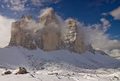 Tre Cime v září 2010