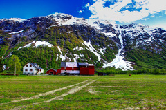 Nórska farma  HDR