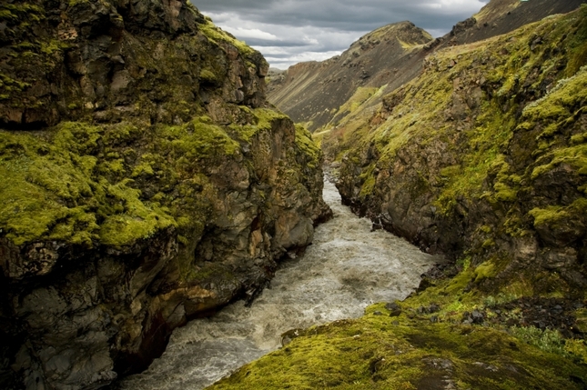 Icelandic canyon
