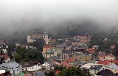 zahmlená Štiavnica
