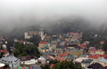zahmlená Štiavnica