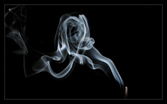 white smoke