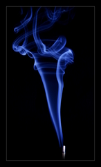 blue smoke